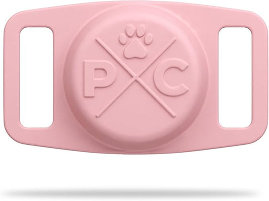 Pup Culture Protective Airtag Case for Dog Collar Holder, Loop for GPS for Pet Tracker Apple iPhone, Airtag