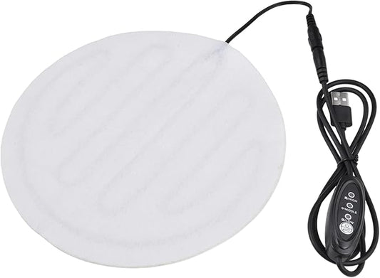 Outdoor Dog Heating Pad | 3-Level Electric Foldable Adjustable Warmer - Heated Pet Bed - for Cats Dogs Puppy Bunny House Outside Winter Travel Car Chair Couch Room Shelter