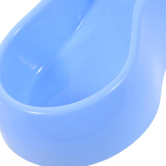 BESPORTBLE Automatic Pet Feeder for Cats and Dogs Bite-Resistant Food Dispenser Bowl with Texture for Easy Food Monitoring Lightweight Self-Filling Gravity Feeder for Pets