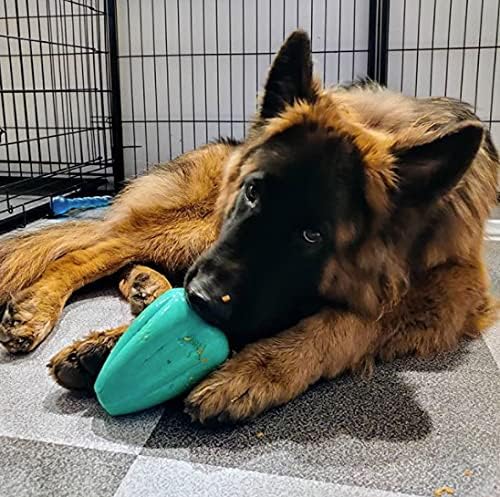 Chew King by Mammoth Premium Treat Dog Toy, Medium, Extremely Durable Natural Rubber Toy, Pack of 2