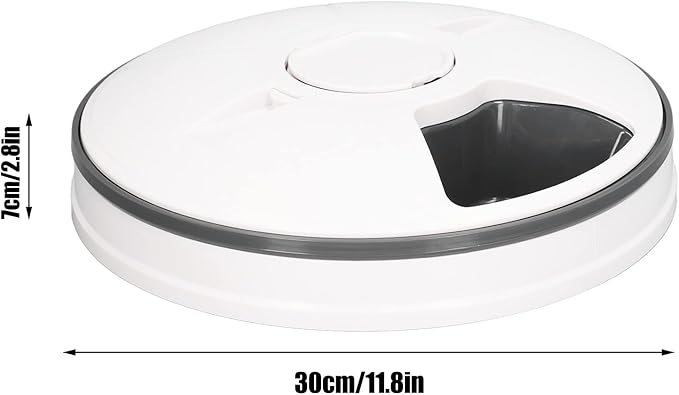 Automatic Cat Feeder, Smart Portion Control Auto Dog Food Dispenser with Voice Reminder, Dry and Wet Food Dispenser Programmable Dog Automatic Feeder for Small Dogs Puppy