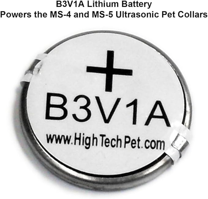 Genuine MS-5 Power Pet, Automatic Pet Door Collar by High Tech Pet Brand. Includes 2 Free Batteries
