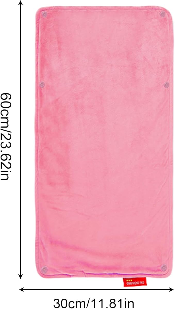 Rechargeable Pet Heating Pad, 23x11 Inch Waterproof Warm Mat for Dogs and Cats, Soft Temperature-Controlled Comfort Pad for Puppies, Kittens, Small Dogs, and Cats Accessory