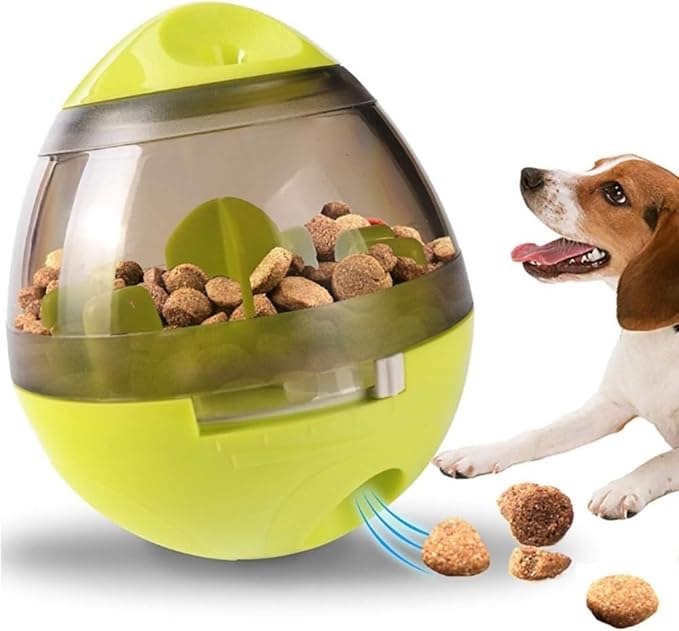 Race&Herd Best Interactive Dog Puzzle Toys for Small Dogs, Dog Enrichment Toys Small Dogs Interactive-Dog-Toys, Smart Dog Toys Interactive, Puppy Herding Egg Treat Dispenser Tumbler
