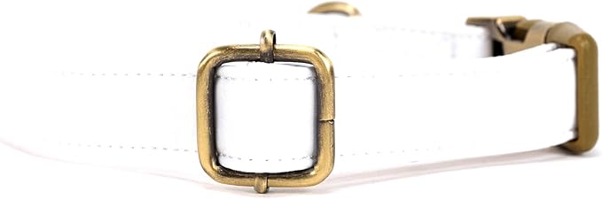 Personalized Dog Collar with Name and Phone Number Engraved,Adjustable Custom Puppy Collar,Organic Cotton Pet Collar for Small Medium Large Boy Girl Dogs