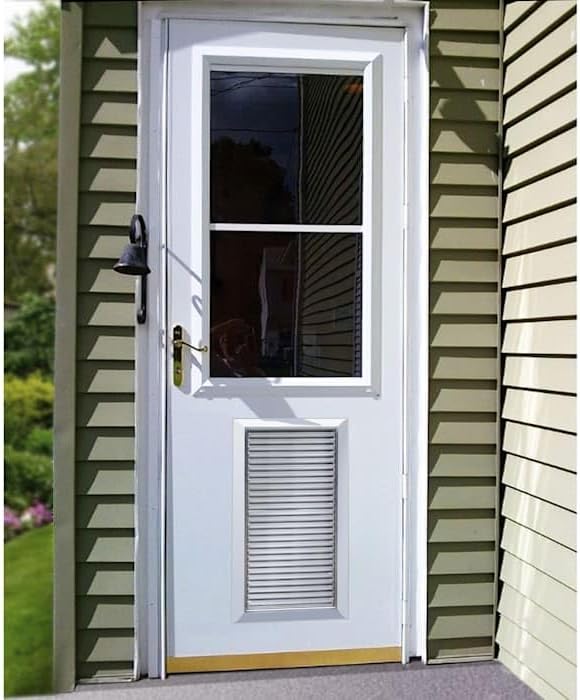 Armor Flex Air Tight Pet Door for Door or Wall (Door Installation, Large)