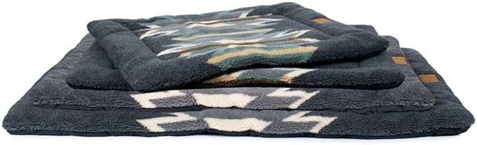 Pendleton Berber Comfort Cushion Dog Bed - Mountain Plaid, XL