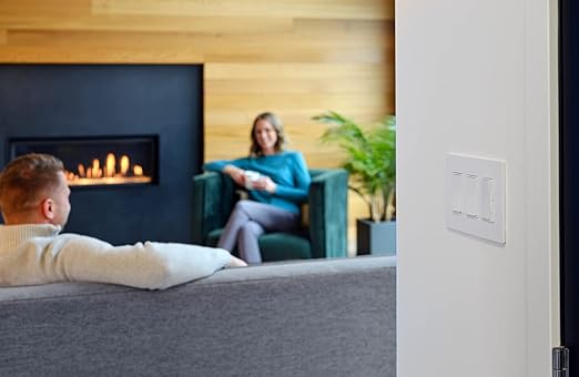 Legrand Radiant WNRL10WH Smart Switch with Netatmo, Compatible with Alexa, Google Assistant & Apple HomeKit, White (1 Count)