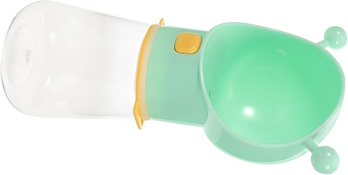 Portable Dog Water Bottle with One-Button Dispenser Generous Capacity Pet Drinking Water Cup for Outdoor Walking Hiking Travel Carry Hydration Feeder for Dogs and Cats