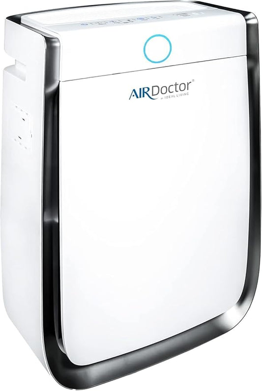 AIRDOCTOR AD3500 Air Purifier for Home and Large Rooms Up to 1260 sq. ft. 2x/hour | UltraHEPA, Carbon, VOC Filters and Air Quality Sensor. Captures Particles 100x Smaller Than HEPA