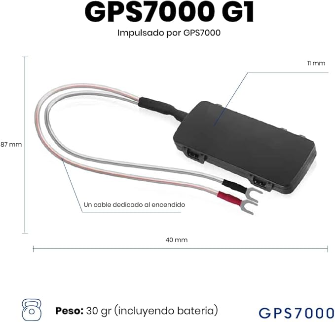 GPS7000-4G Hidden GPS Tracker for Vehicles | 90 Days of Service Included |Easy Self-Installation| After The 90 Days Included in The Service, You can Choose to Suscribe | No Hidden Fees