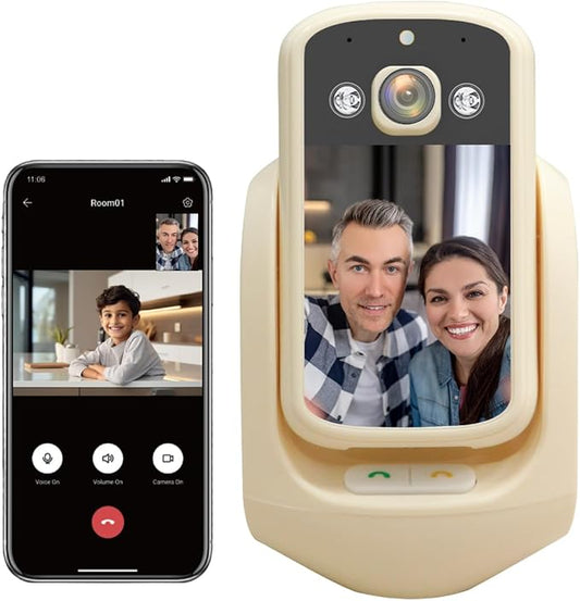 sekyo Two Way Video Baby Monitor Camera with Phone App - Pet Camera with Audio - 1080P - Puppy Cam - Baby Monitor with Cry Detection and Motion Detection - Baby/Elderly/Nanny Calling Device