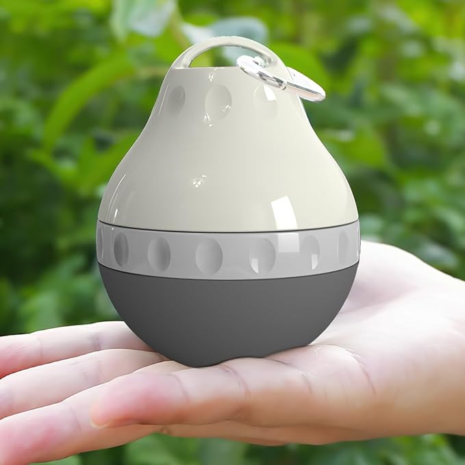 Dog Travel Water Bottle Detachable Bowl Leak Proof Portable ，Silicone Bottle Body，Collapsible and Suitable for Small Pets for Outdoor Walking, Hiking, Travel (Gray, 200ml)