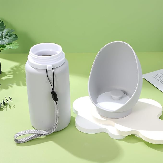 Portable Silicone Dog Water Dispenser Pet Drinking Bottle Outdoor Bowl for Hiking Walking Travel