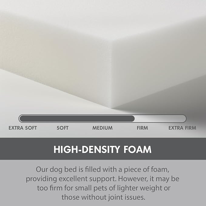 Orthopedic Calming Dog Bed for Extra Large Dogs XL, Anti Anxiety Pet Beds with Supportive Foam, Removable Washable Oval Pets Couch, Fluffy Cuddle Bolster Couch, Light Grey