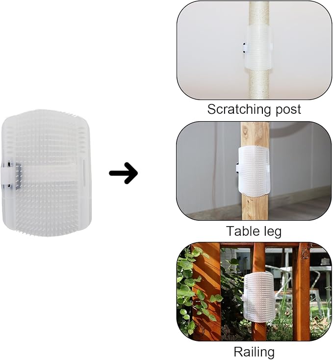 PEEKAB Cat Scratching Post 27 Inches Sisal Scratch Posts with Track Ball Toys for Indoor Cats,Kittens Scratcher Toy Beige