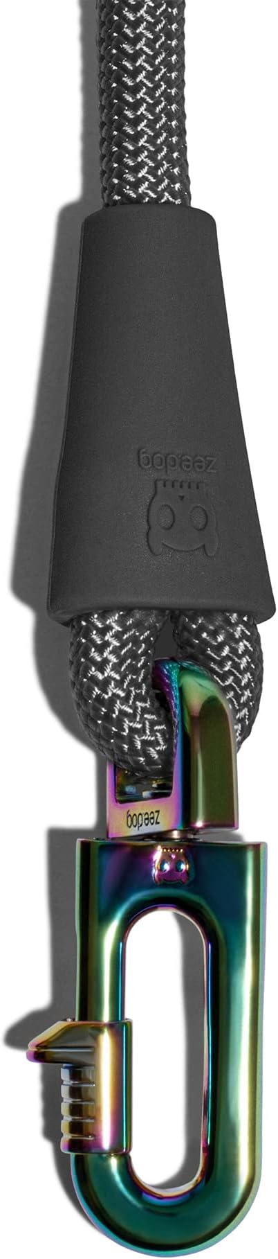 Titanium Grey 4-in-1 Hands-Free Dog Leash – Adjustable for Crossbody, Waist, Long Leash, or Tether Use – Stylish, Lightweight, and Comfortable for Everyday Walks