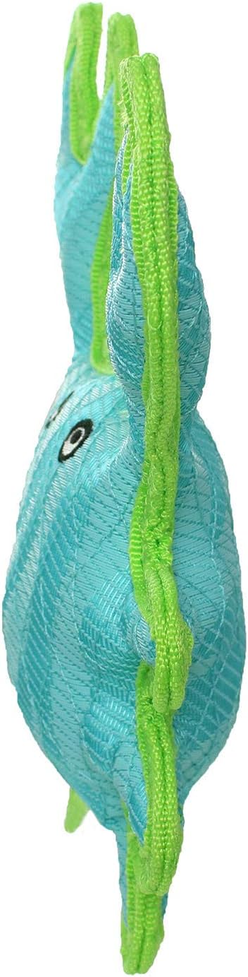 DURA FORCE - Durable Woven Fiber - Crab - Squeakers - Multiple Layers. Made Durable, Strong & Tough. Interactive Play Dog Toy (Tug, Toss & Fetch). Machine Washable & Floats (Combo Pack)