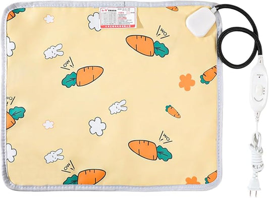 Heated Cat Bed, Adjustable Temperature Mat, 40x45cm, Heated Pet Pad, Warming Cat Cushion, Outdoor Heating Design, for House Winter Camping