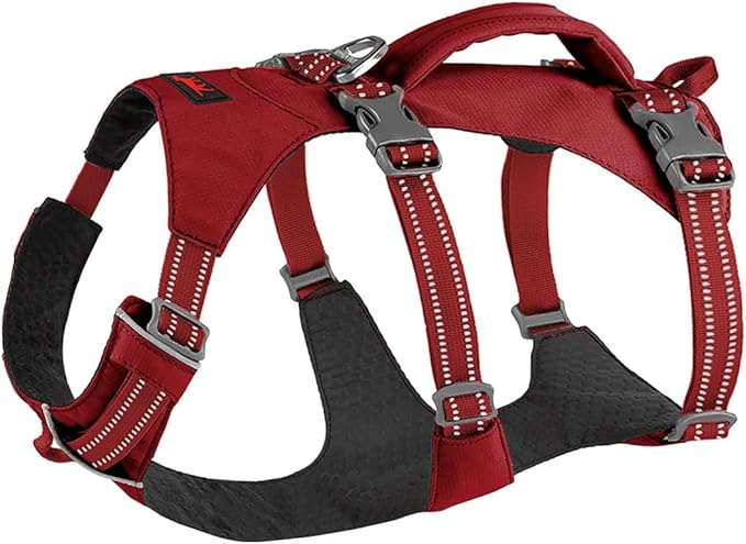 Tuff Pupper Escape Proof Dog Harness for Small Dogs | No Pull Lightweight Adjustable Harness | No Escape Multifunctional Outdoor Pet Gear | Strong Durable Breathable | Secure Comfortable Fit