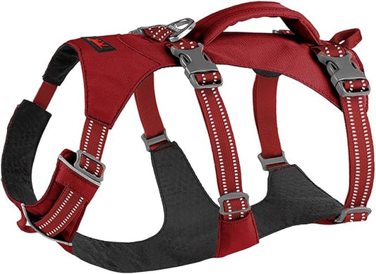 Tuff Pupper Escape Proof Dog Harness for Small Dogs | No Pull Lightweight Adjustable Harness | No Escape Multifunctional Outdoor Pet Gear | Strong Durable Breathable | Secure Comfortable Fit