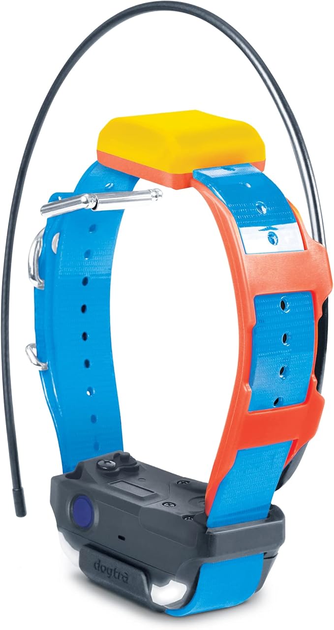 Dogtra Pathfinder 2 TRX Additional Receiver Only Dog GPS Tracker LED Light Blue Collar SmartWatch Compatible Rechargeable Waterproof Free Offline Maps No Monthly Subscription Smartphone Required