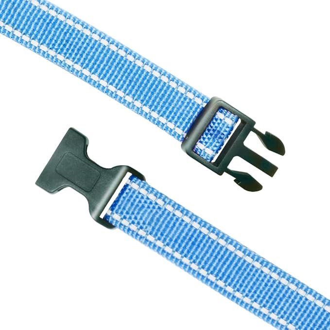 PetJoy Shock Collar Replacement Collar Strap, Reflective Dog Collars Strong, Durable & Adjustable Dog Collar- 2 Piece Set Collar for Dogs