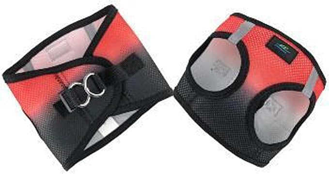 Chest-Pull Dog Harness | Ombre Midnight Red by Doggie Design