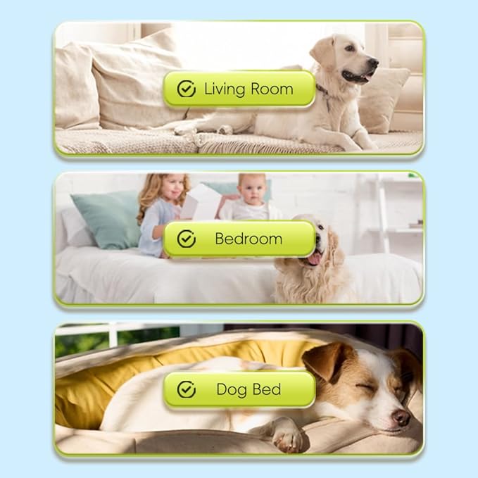 PRO! Dog Calming Diffuser to Stop Peeing in House - Calming Diffusers for Dogs with Pheromones for Anxiety Relief, Pet Calming Aid Device for Dogs Stop Barking and Marking