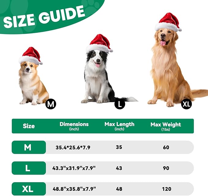 Elevated Dog Bed Raised Outdoor Dog Cot for Extra Large Dogs, Installation Requires No Tools, Frame with Washable Cooling Breathable Mesh Anti-Slip Feet, Indoor Pet Bed, Green, 48.8 Inches