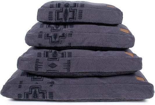 Pendleton Harding Tonal Berber Napper Dog Bed in Gray, XL