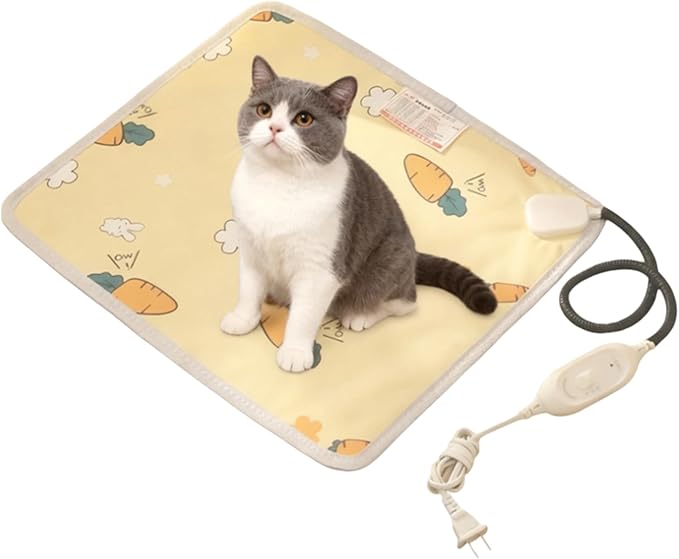 Temperature-Controlled Electric Pet Blanket – Waterproof Heating Pad, Cat Sleeping Mat, Winter Insulation Accessory | Stable Warmth for Dogs, Cats and Indoor Comfort During Cold Season