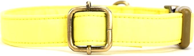 Personalized Dog Collar with Name and Phone Number Engraved,Adjustable Custom Puppy Collar,Organic Cotton Pet Collar for Small Medium Large Boy Girl Dogs