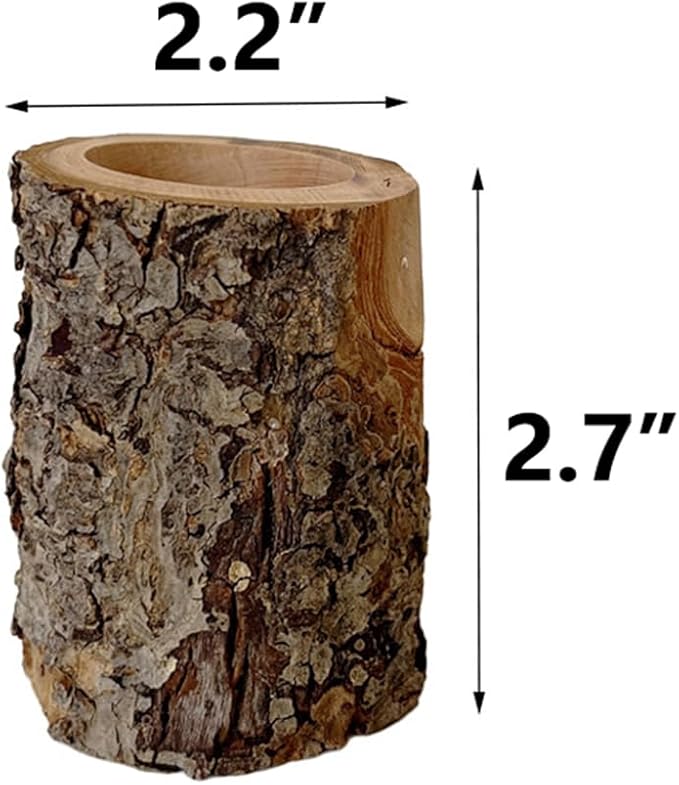 3PCS Natural Apple Wooden Hamster Mouse Tunnel Tube Toy, Hamster Hideout for Hamsters Mouse Gerbils Mice Rat, Cage Accessories for Hiding and Resting