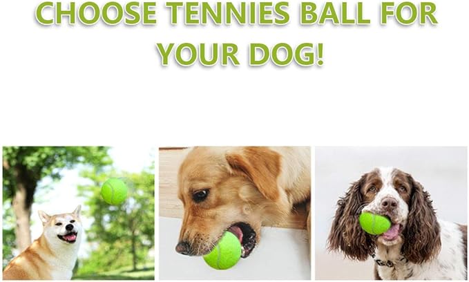 BESTHLS Pet Ball for Dog Small 2inch Pet Toy Tennis Balls for Pet Puppy Tiny Small Dogs Fetching Exercise & Training (16 Pack)