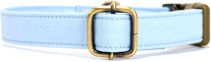 Personalized Dog Collar with Name and Phone Number Engraved,Adjustable Custom Puppy Collar,Organic Cotton Pet Collar for Small Medium Large Boy Girl Dogs