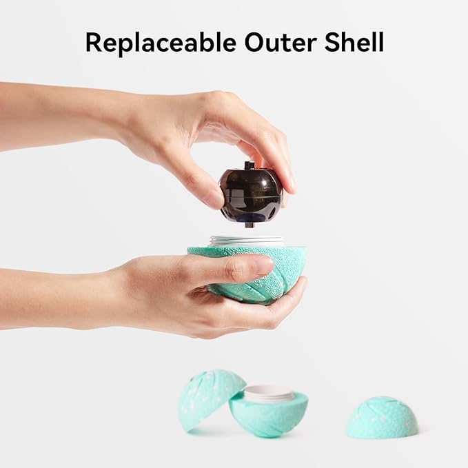 by Cheerble Smart Interactive Dog Toys, Wicked Ball AIR, 3 Interactive Modes, Automatic Moving, Bouncing, and Rotating, E-TPU Material, IPX7 Waterproof for Medium and Large Dogs