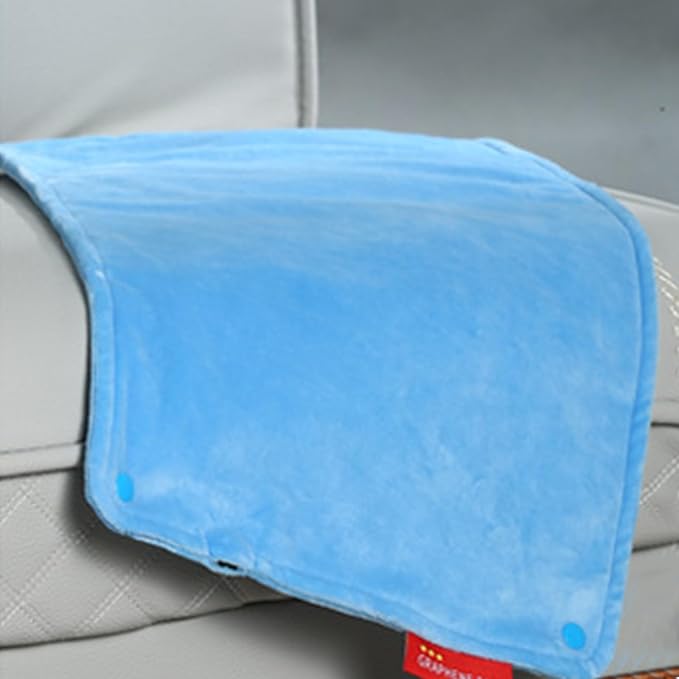 Pet Heating Pad, Dog Cat Pad for Warm Comfort, Rechargeable 23x11 Inch Waterproof Mat with Soft and Adjustable Temperature, Pet Accessory for Puppy Cats Small Dogs Women Men Kitten Cold Home