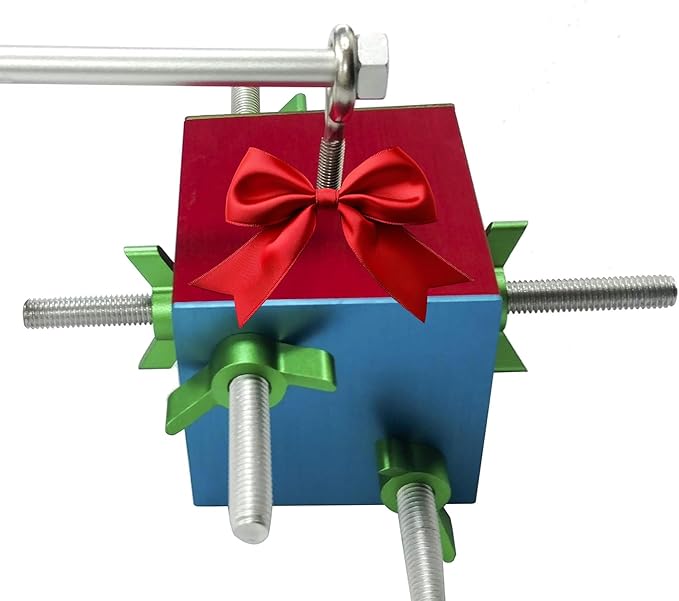 Busy Box Bird Foraging Toy | Interactive Treat Dispenser | Promotes Natural Foraging Behavior | Bird Cage Accessories for Medium to Extra Large Birds | Colorful Toys for Parrots, Cockatiel, Cockatoos