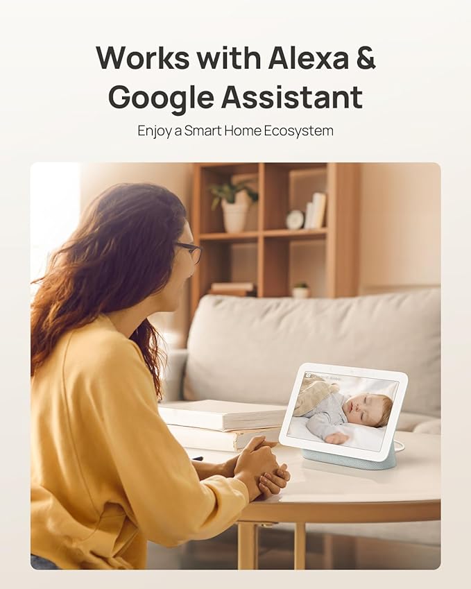 Anona 4K UHD Indoor Camera with 256GB SD Card, Pet/Dog/Baby Security Camera with Phone App, 360° Pan-Tilt, 2.4G/5G Wi-Fi 6, Auto-Tracking, Person/Pet/Baby Crying Detection, Privacy Mode, Two-Way Audio