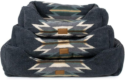Pendleton Berber Kuddler Dog Bed - Wyeth Trail Oxford, XL