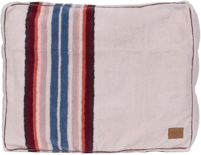Pendleton Berber Napper Dog Bed - Wyeth Trail Oxford, S