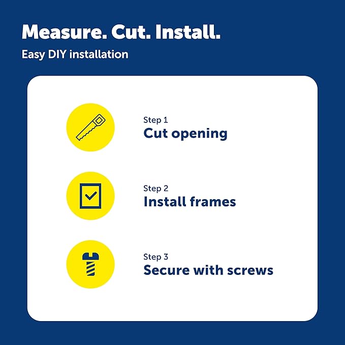 PetSafe Extreme Weather Aluminum Pet Door - Energy-Saving Thermal Barrier Pet Flap with Slide-in Door Locking & Secure Flap Cover - for Dogs Up to 220 Lb - Extra Large
