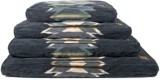Pendleton Berber Napper Dog Bed - Wyeth Trail Oxford, M