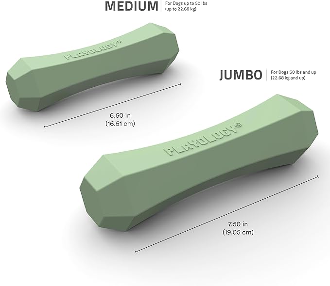 Playology Dog Toys | Durable Squeaky Chew Stick for Dogs | Medium Butternut Squash & Sage Scented Toy - Limited Edition Fall Collection | Easy to Clean and Made from Non Toxic Materials