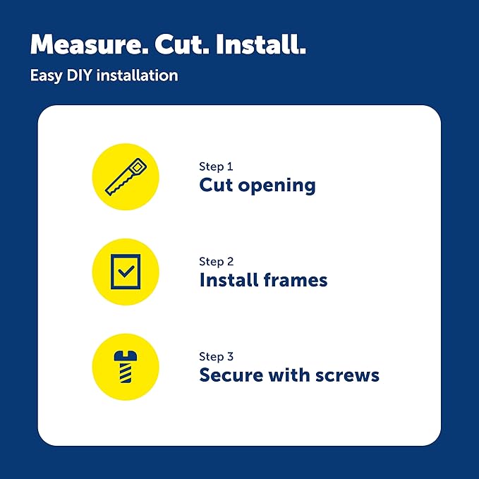 PetSafe Extreme Weather Aluminum Pet Door - Energy-Saving Thermal Barrier Pet Flap with Slide-in Door Locking & Secure Flap Cover - for Dogs Up to 100 Lb - Large