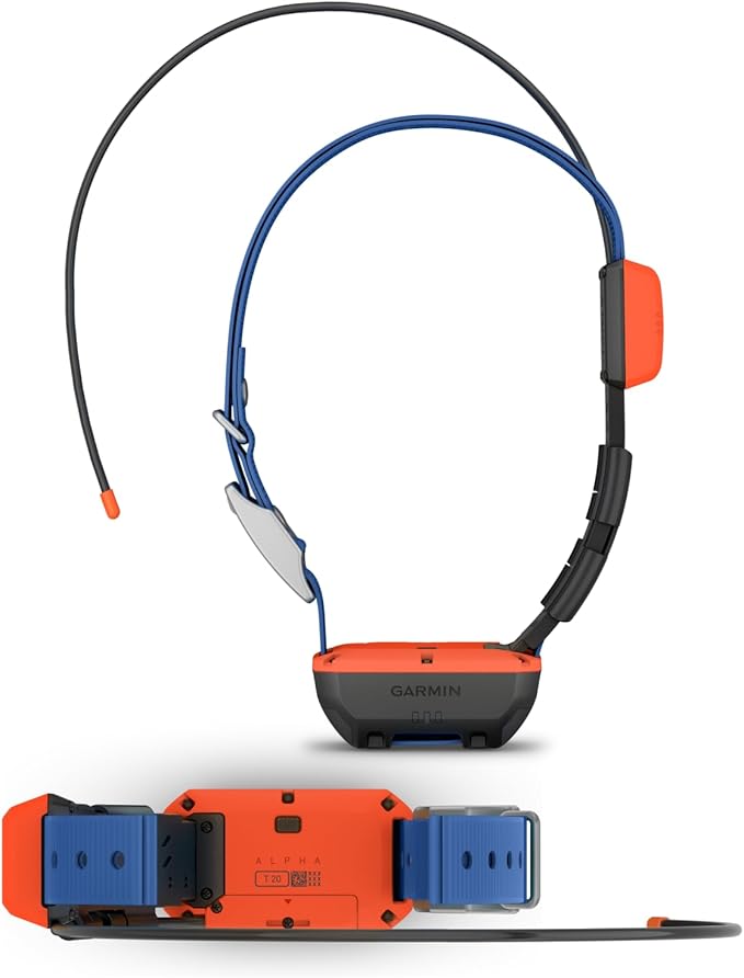 Wearable4U Garmin Alpha T 20 GPS Dog Tracking Collar with Leash and Whistle Bundle