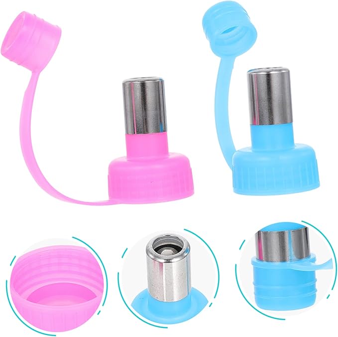 2pcs Portable Dog Water Bottle Outdoor Pet Hydration Kettle for Hiking Travel and Outdoor Activities Includes Convenient Hook Colors