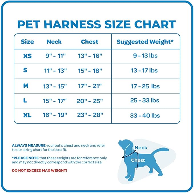 Best Pet Supplies Voyager Mesh Dog Breathable Harness Reflective Stitching, All Weather Adjustable for Walking Training, or Running - Heavy Duty & Durable, Harness (Red), L