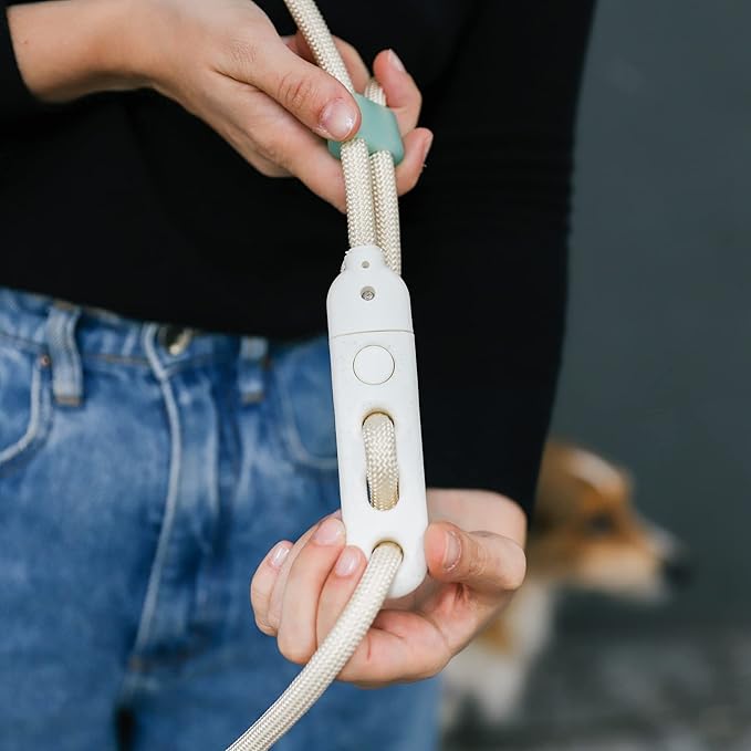 Andromeda 4-in-1 Hands-Free Dog Leash – Adjustable for Crossbody, Waist, Long Leash, or Tether Use – Stylish, Lightweight, and Comfortable for Everyday Walks